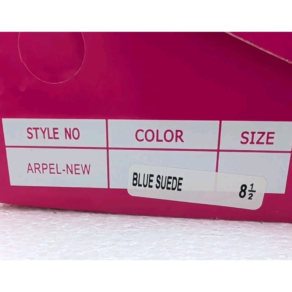 DREAM PAIRS Women Faux Suede Slip On Pumps Party Dress Shoes 3" Heel Size 8.5 - Picture 7 of 7